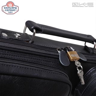 Кейс QK-S Captain 2x2 черный аллигатор