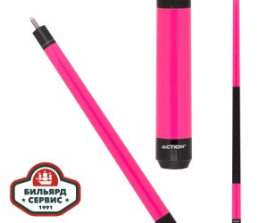 Кий Action COL10 Neon Pink (пул)