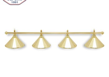 Светильник Evegreen 4 плафона (золото)