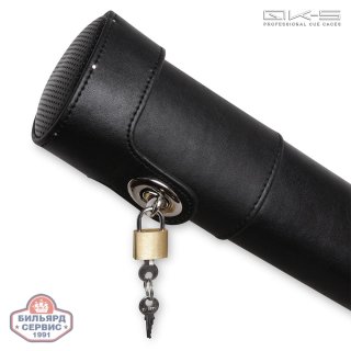 Тубус QK-S Musketeer 1x1 с отделением для удлинителя матовый черный