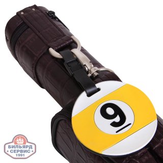 Бирка именная BK1015 Шар 9 резиновая