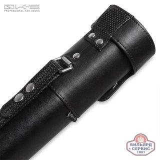 Тубус QK-S Musketeer 1x1 с отделением для удлинителя матовый черный