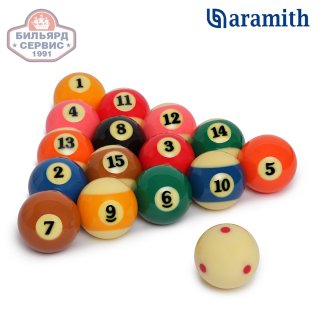 Шары Super Aramith Pro Pool 57,2 мм (комплект)