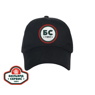 Бейсболка BS1991 70 (Черный, 54-61 , Хлопок 100%, 200г/м2)