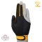 Перчатка Tiger Professional Billiard Glove черная/желтая левая S