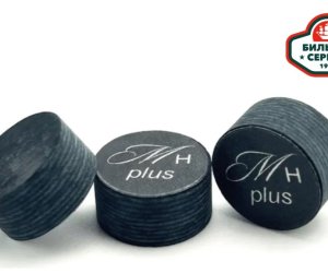 Наклейка для кия многослойная А.Меписашвили M-H plus  13,5мм Hard+ 1шт.