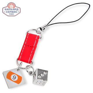 Брелок MT5039 для мобильного телефона металлический