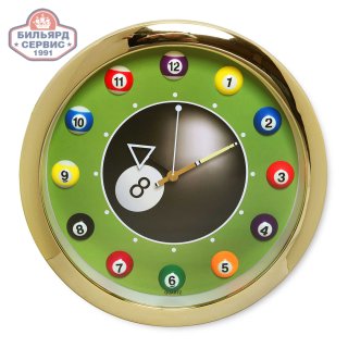 Часы Бильярд SN5030 ø29,5см
