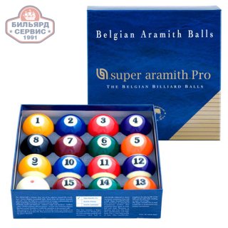 Шары Super Aramith Pro Pool 57,2 мм (комплект)