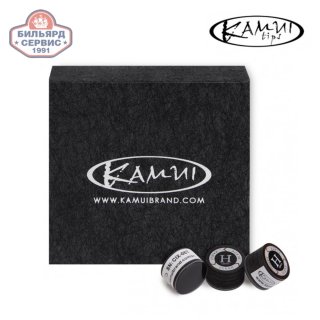 Наклейка для кия Kamui Clear Black ø13 мм Hard 1 шт.