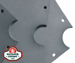 Комплект плит для бильярдного стола 12 футов BS1991, сланец, 45мм, 5шт.