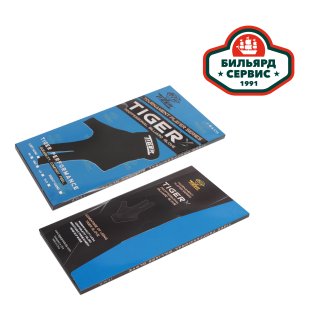 Перчатка Tiger-X Professional Billiard Glove черная левая (размер XL)
