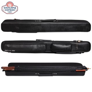 Кейс QK-S Captain 2x2 черный аллигатор