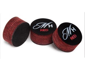 Наклейка для кия А. Меписашвили M-H RED ø13,5мм Medium 1шт.