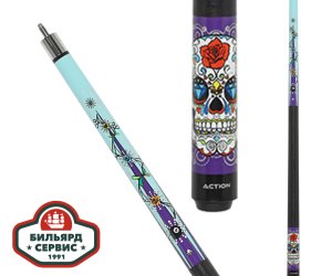 Кий Action CAL04 Blue Diamond (пул)