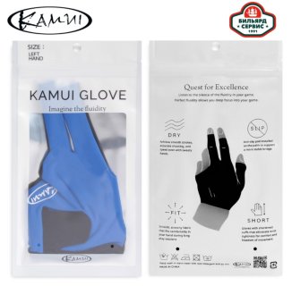 Перчатка Kamui QuickDry Short синяя/черная левая M