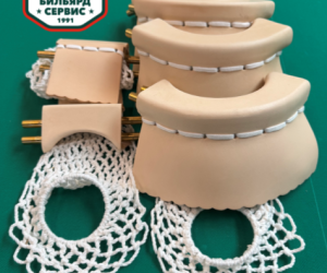 Комплект луз для хейбола/пула/снукера с сетками BS1991 (6 шт.)