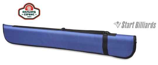 Чехол для кия 1х1 1-10 (синий)