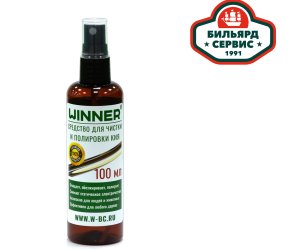 Средство для чистки и полировки кия Winner , 100мл