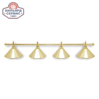 Светильник Evegreen 4 плафона (золото)