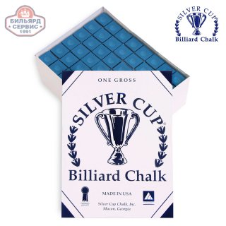 Мел Silver Cup, синий (коробка 144 шт) пр-во США